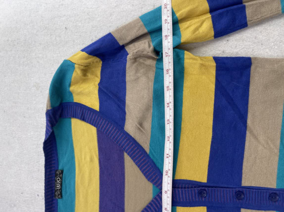 LIUJO ΡΙΓΕ ΜΠΛΟΥΖΑΚΙ ΠΛΕΚΤΟ MULTICOLOR ΓΥΝΑΙΚΕΙΟ PRE OWNED S