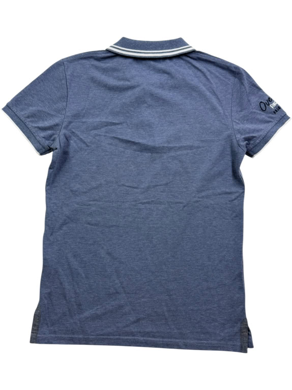 BELL’UOMO Polo casual con stampa logo Blu da uomo M