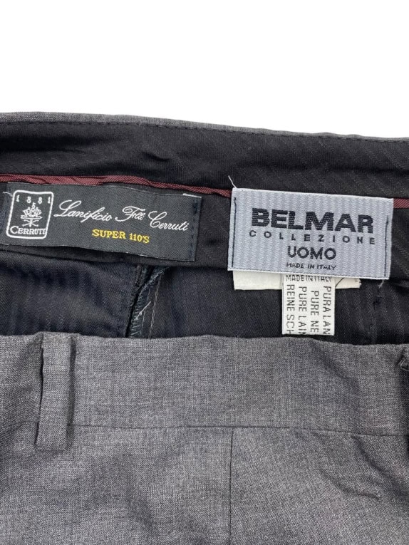 BELMAR Παντελόνι Κοστουμιού Vintage Super 110's Γκρι Ανδρικό M