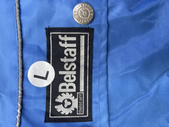 2000s BELSTAFF GIACCA WORKWEAR BLU UOMO PRE OWNED L