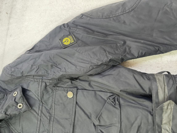 1990s BELSTAFF GIACCA COVER BLU DONNA PRE OWNED L