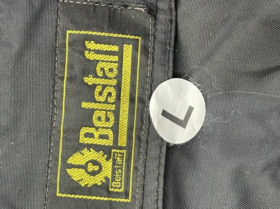 1990s BELSTAFF GIACCA COVER BLU DONNA PRE OWNED L