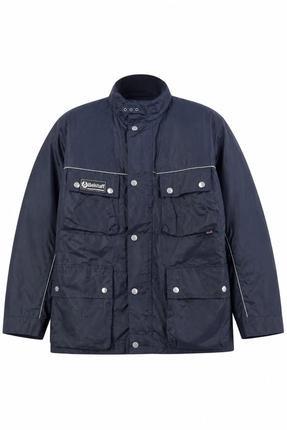 BELSTAFF ΜΠΟΥΦΑΝ UTILITY NAVY ΑΝΤΡΙΚΟ PRE OWNED XL