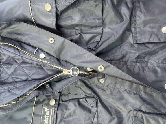 BELSTAFF JACKET UTILITY NAVY MENS PRE OWNED XL