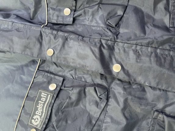 BELSTAFF JACKET UTILITY NAVY MENS PRE OWNED XL