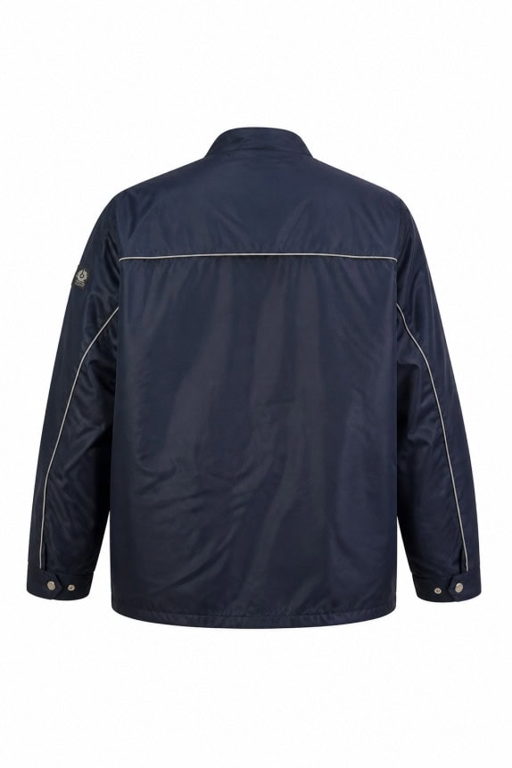 BELSTAFF JACKET UTILITY NAVY MENS PRE OWNED XL
