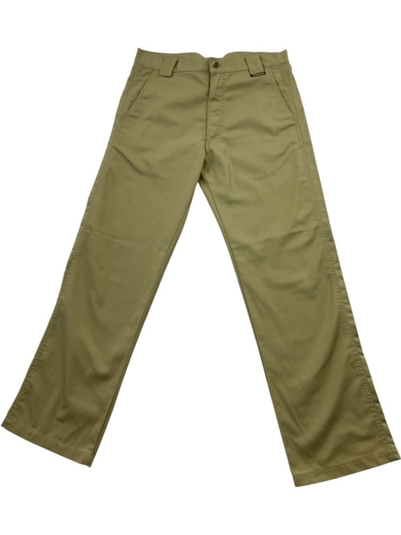BELSTAFF CHINO TROUSERS VINTAGE LOGO BEIGE MEN M