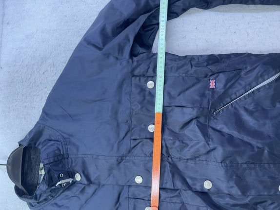 1990s BELSTAFF TRACK JACKET CLASSIC NAVY UOMO PRE OWNED M