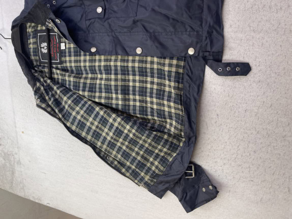 1990s BELSTAFF TRACK JACKET CLASSIC NAVY UOMO PRE OWNED M