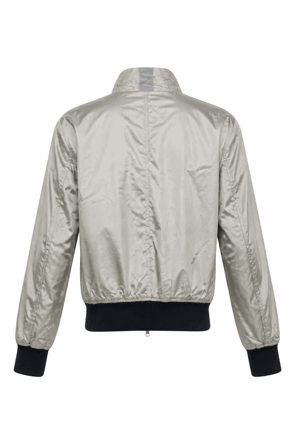 1990s BELSTAFF TRACK JACKET MINIMAL OLIVE MEN PRE OWNED XS