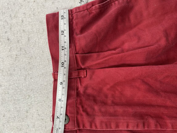 BENETTON ΒΕΡΜΟΥΔΑ CLASSIC ΚΟΚΚΙΝΟ ΓΥΝΑΙΚΕΙΟ PRE OWNED XS