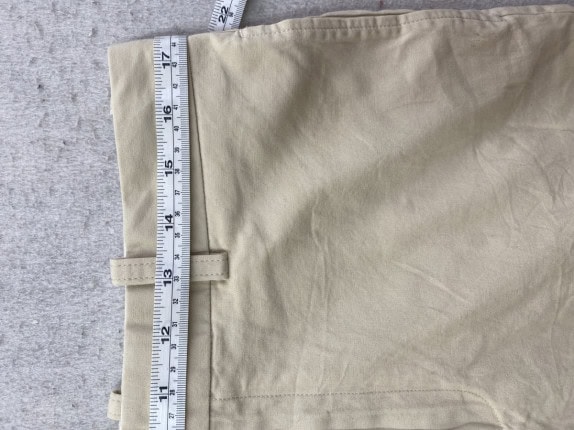 BERMUDA SHORTS MINIMAL BEIGE ΑΝΤΡΙΚΟ PRE OWNED L