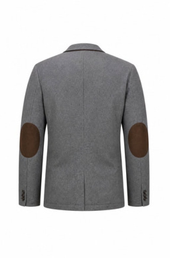 90S VINTAGE BLAZER CLASSIC ΓΚΡΙ ΑΝΤΡΙΚΟ PRE OWNED M