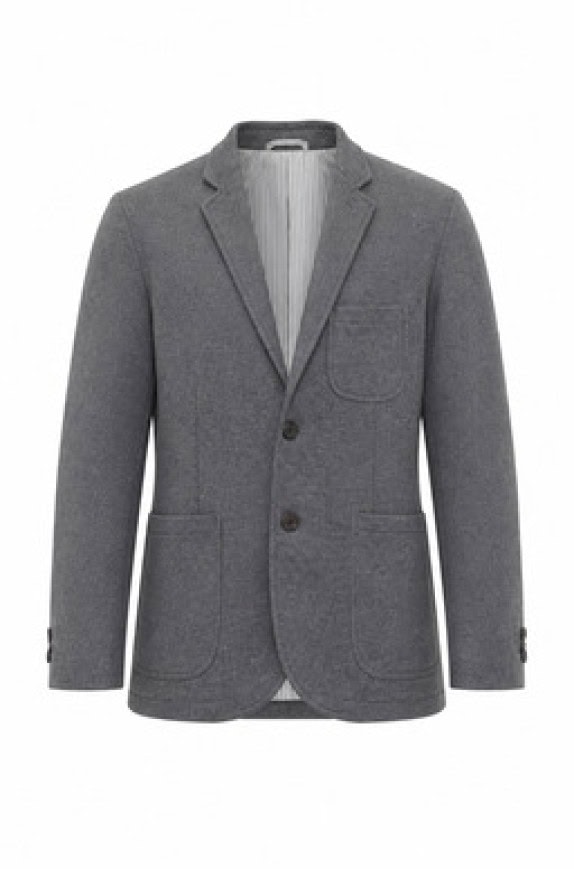90S VINTAGE BLAZER CLASSIC ΓΚΡΙ ΑΝΤΡΙΚΟ PRE OWNED M