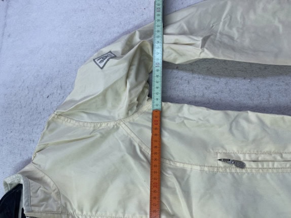 1990s BELSTAFF FOUR TRACK JACKET MINIMAL CREAM ΓΥΝΑΙΚΕΙΟ PRE OWNED XS