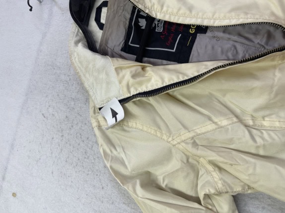 1990s BELSTAFF FOUR TRACK JACKET MINIMAL CREAM ΓΥΝΑΙΚΕΙΟ PRE OWNED XS