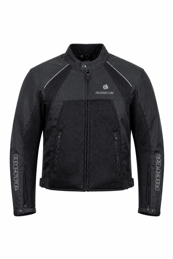 Y2K BIEFFE GIACCA MESH SPORTY NERO UOMO PRE OWNED M