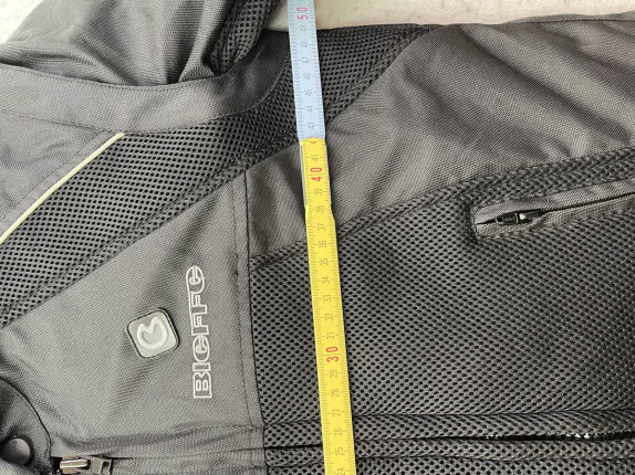 Y2K BIEFFE MESH BIKER JACKET SPORTY ΜΑΥΡΟ ΑΝΤΡΙΚΟ PRE OWNED M