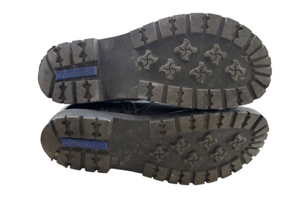 BIRKENSTOCK ΔΕΡΜΑΤΙΝΑ ΜΠΟΤΑΚΙΑ CLASSIC ΜΑΥΡΟ ΓΥΝΑΙΚΕΙΟ PRE OWNED EU 39