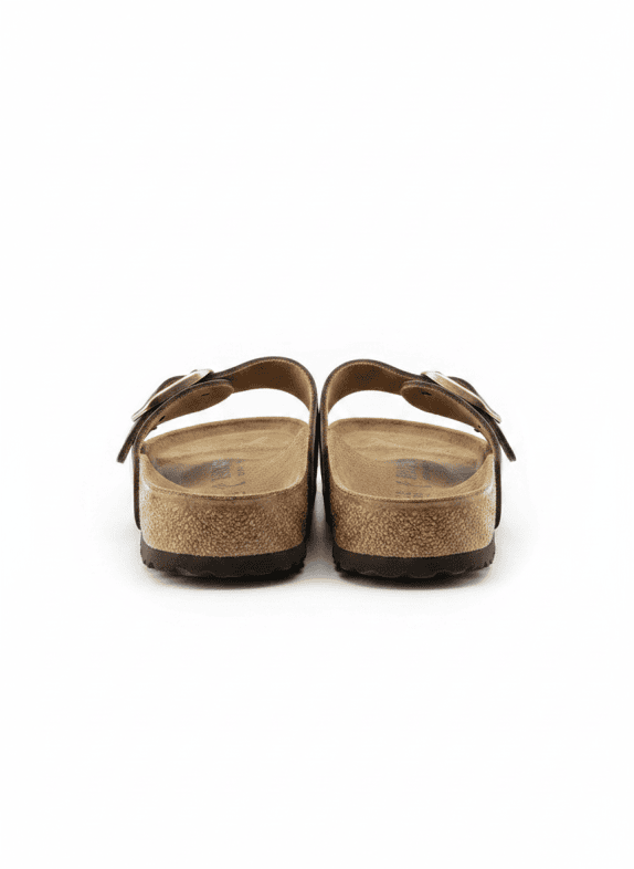 BIRKENSTOCK MADRID BIG BUCKLE SLIDES MINIMAL ΚΡΕΜ ΓΥΝΑΙΚΕΙΟ PRE OWNED EU 38