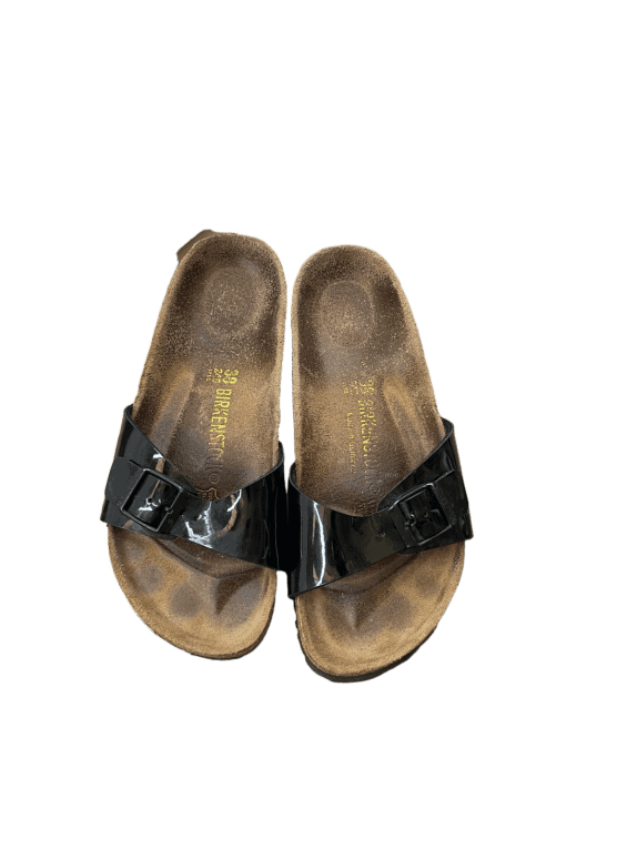 BIRKENSTOCK MADRID ΣΑΝΔΑΛΙΑ MINIMAL ΜΑΥΡΟ UNISEX PRE OWNED EU 38