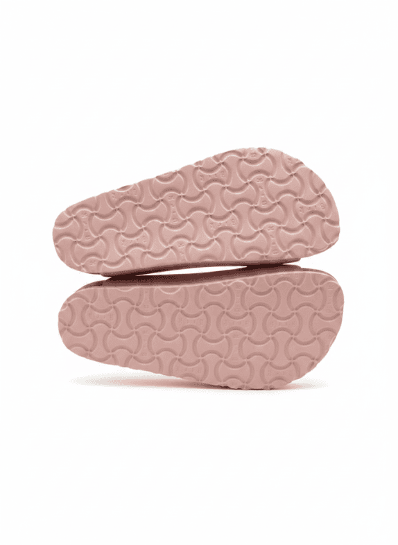 BIRKENSTOCK SLIP ON SHOES MINIMAL PINK WOMEN PRE OWNED EU 37