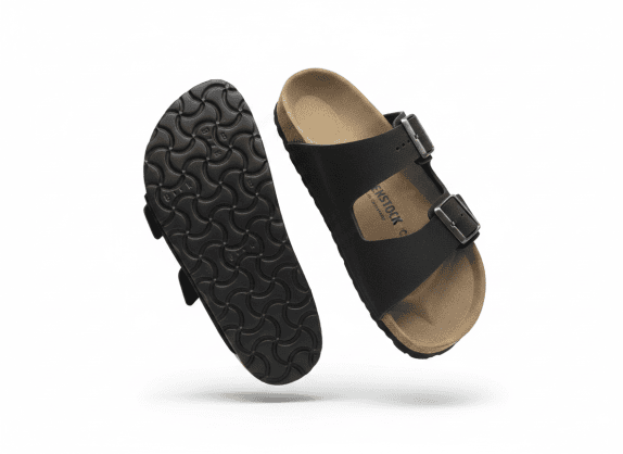 BIRKENSTOCK SANDAL BLACK WOMEN PRE OWNED 37