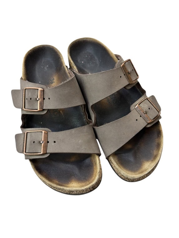BIRKENSTOCK ΣΑΝΔΑΛΙΑ CLASSIC TAUPE UNISEX PRE OWNED EU 36