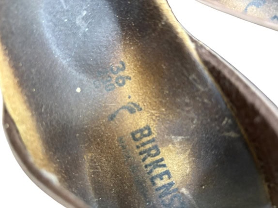 BIRKENSTOCK ΣΑΝΔΑΛΙΑ CLASSIC TAUPE UNISEX PRE OWNED EU 36