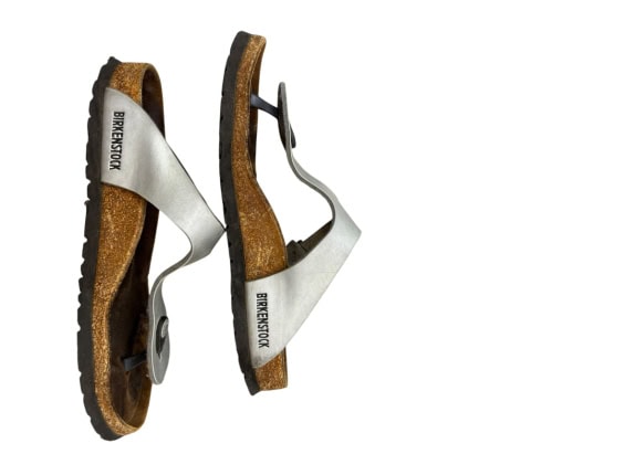 BIRKENSTOCK ΣΑΝΔΑΛΙΑ MINIMAL ΑΣΗΜΙ UNISEX PRE OWNED EU 39