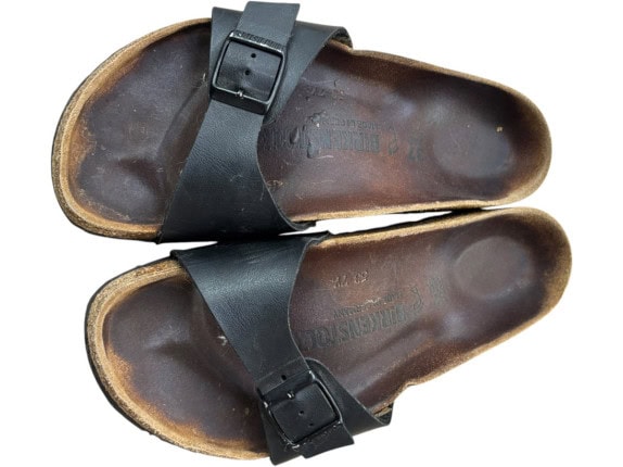 BIRKENSTOCK ΣΑΝΔΑΛΙΑ MINIMAL ΜΑΥΡΟ UNISEX PRE OWNED EU 37