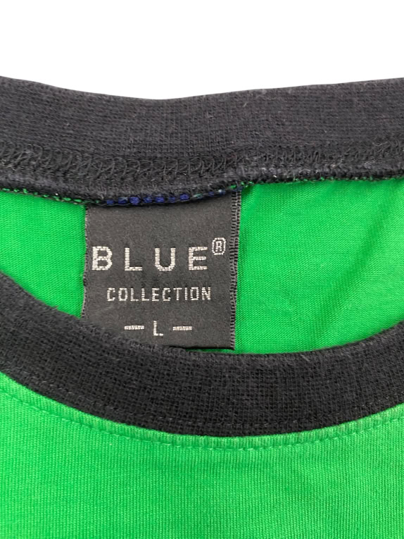 BLUE COLLECTION T-SHIRT VINTAGE PORATES RUGBY WORLD CUP ΠΡΑΣΙΝΟ/ΜΑΥΡΟ ΑΝΔΡΙΚΟ L