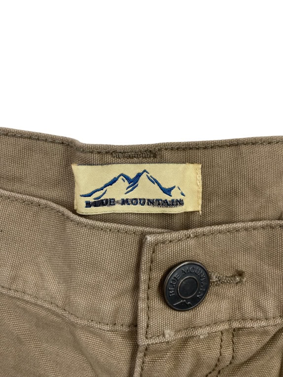 BLUE MOUNTAIN ΠΑΝΤΕΛΟΝΙ CHINO VINTAGE LOGO ΚΑΦΕ ΑΝΔΡΙΚΟ L