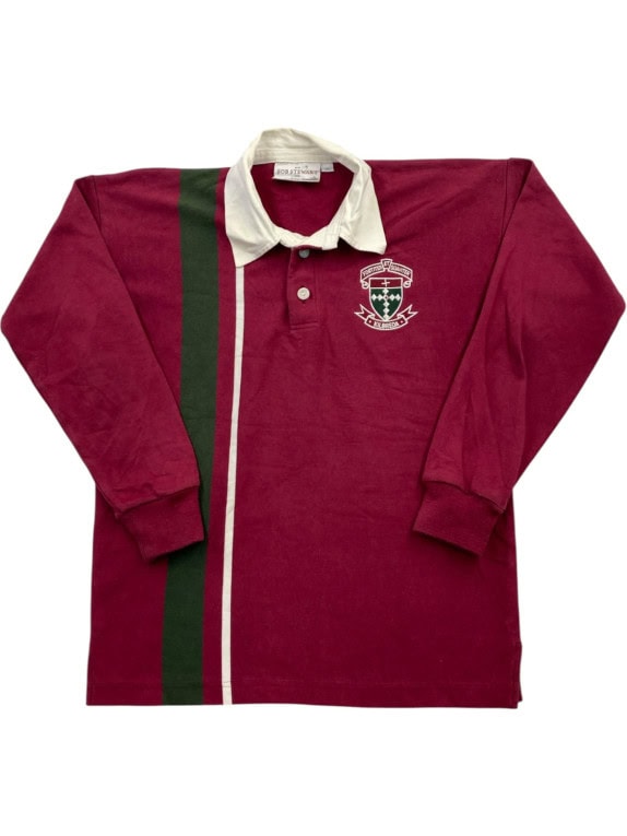 BOB STEWART RUGBY ΜΠΛΟΥΖΑ CLASSIC ΜΠΟΡΝΤΟ ΑΝΤΡΙΚΟ PRE OWNED M