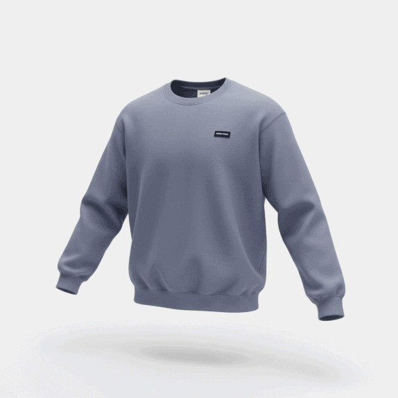 BONDS Crewneck Sweatshirt Casual Logo Purple Men’s L