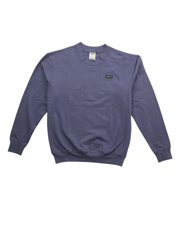 BONDS Φούτερ Crewneck Casual Logo Μωβ Ανδρικό L