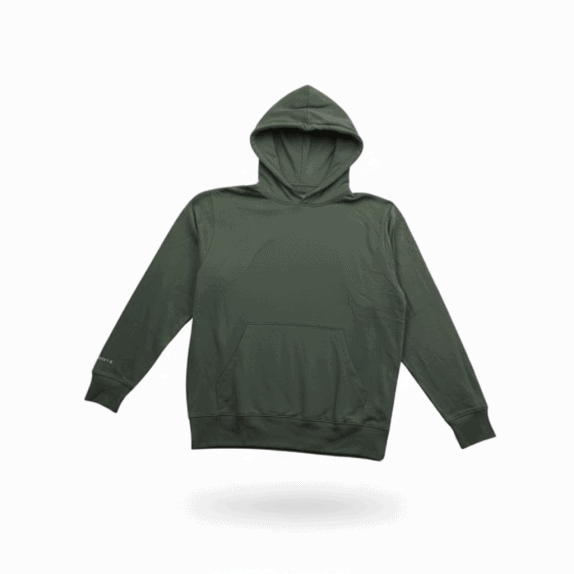 BONDS Φούτερ Hoodie Casual Χωρίς Logo Χακί Ανδρικό M