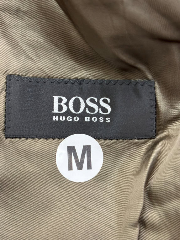 BOSS HUGO BOSS ΣΑΚΑΚΙ CLASSIC TWEED OLIVE BROWN ΑΝΤΡΙΚΟ PRE OWNED M