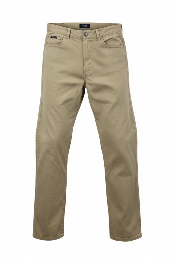 BOSS PANTALONI CHINO CLASSIC BEIGE UOMO PRE OWNED S