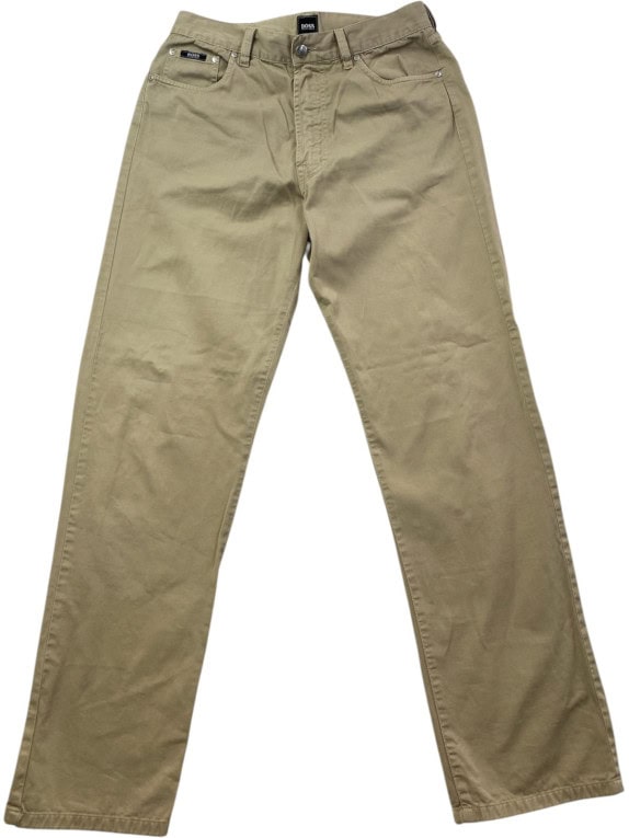 BOSS ΠΑΝΤΕΛΟΝΙ CHINO CLASSIC BEIGE ΑΝΤΡΙΚΟ PRE OWNED S