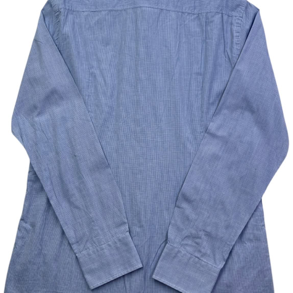 BOSS CAMICIA MINIMAL BLU UOMO PRE-OWNED