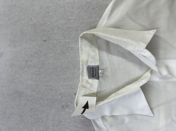 BOSS ΠΟΥΚΑΜΙΣΟ MINIMAL OFF WHITE ΑΝΤΡΙΚΟ PRE OWNED