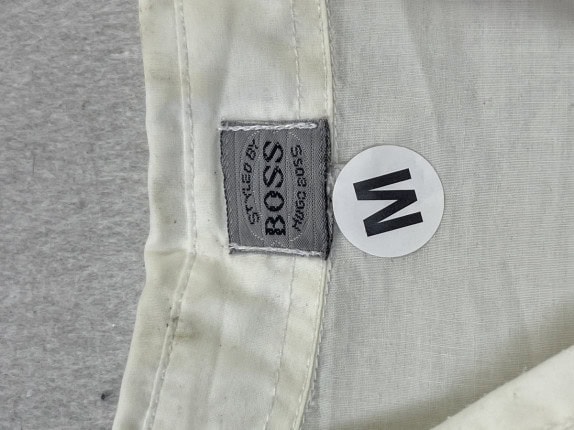 BOSS ΠΟΥΚΑΜΙΣΟ MINIMAL OFF WHITE ΑΝΤΡΙΚΟ PRE OWNED