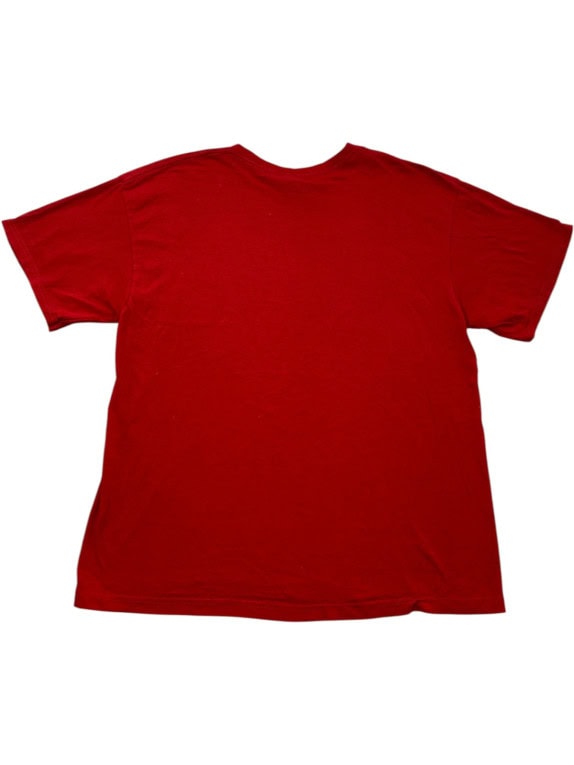 BOSTON GRAPHIC TEE COLLEGIATE RED UNISEX PRE OWNED