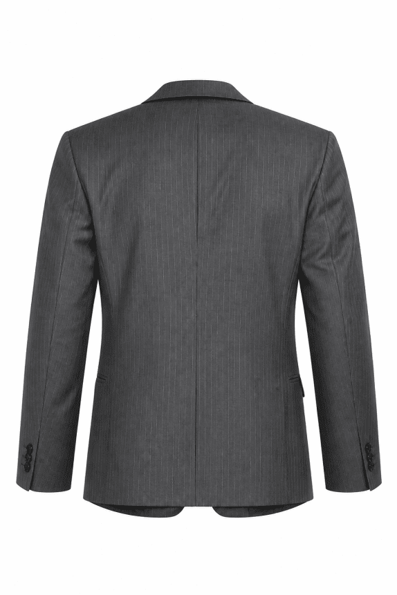 90s BRIAN BARRY COMPLETO MINIMAL GRIGIO UOMO PRE OWNED S