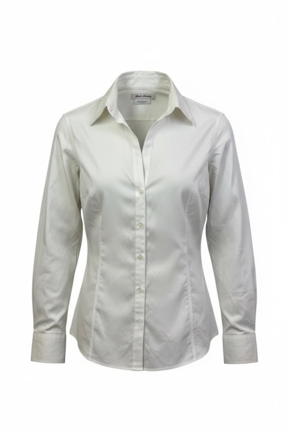 BROOKS BROTHERS CAMICIA BIANCA DA DONNA M