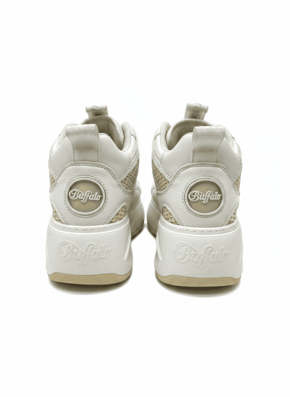 BUFFALO SNEAKERS CHUNKY CREAM DONNA PRE OWNED EU 37
