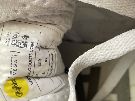 BUFFALO SNEAKERS MINIMAL ΜΠΕΖ UNISEX PRE OWNED EU 42