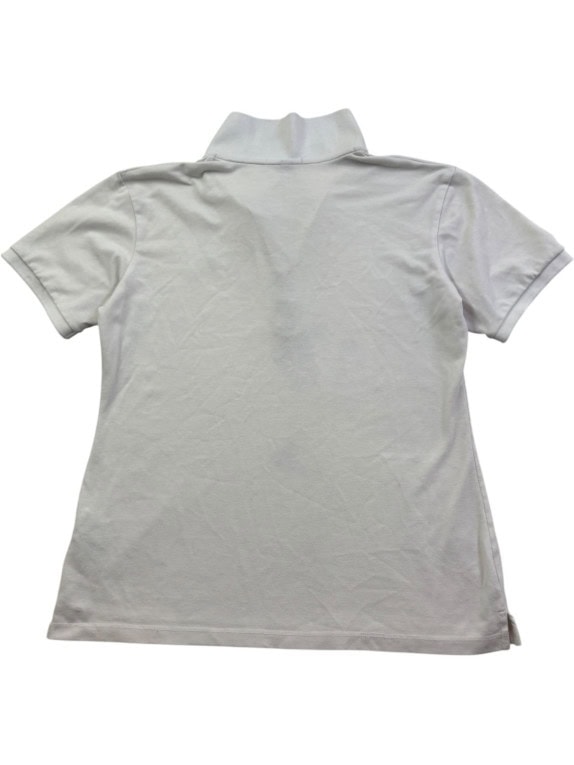 BURBERRY BRIT POLO MINIMAL GRIGIO CHIARO DONNA PRE OWNED M