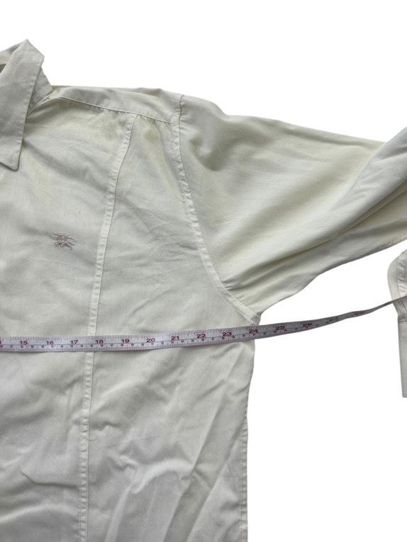 BURBERRY BRIT ΠΟΥΚΑΜΙΣΟ ΚΛΑΣΙΚΟ ΚΡΕΜ ΑΝΤΡΙΚΟ PRE OWNED M
